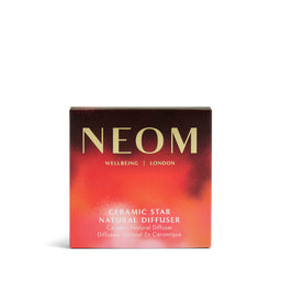 NEOM Ceramic Star Natural Diffuser packaging on a white background