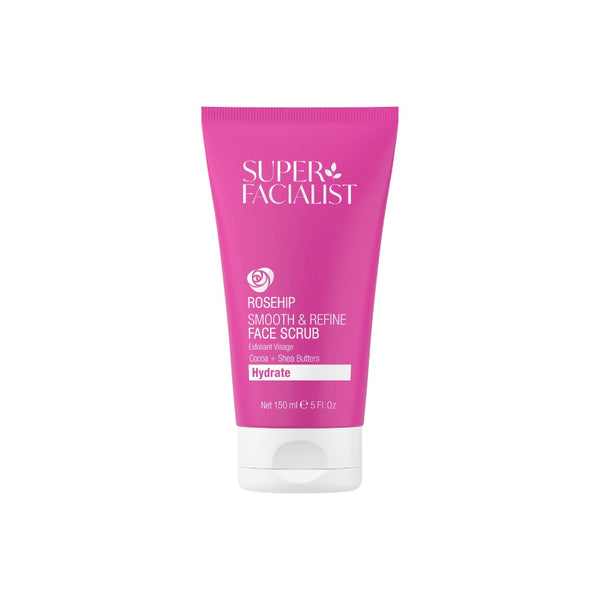 Super Facialist face scrub tube on a white background
