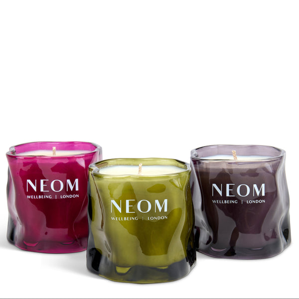NEOM Winter Wellbeing Candle Trio (Worth £63)