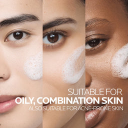 La Roche-Posay Effaclar Supramolecular Face Jelly Cleanser for Oily Skin & Visible Pores, with Salicylic Acid & Niacinamide 200ml