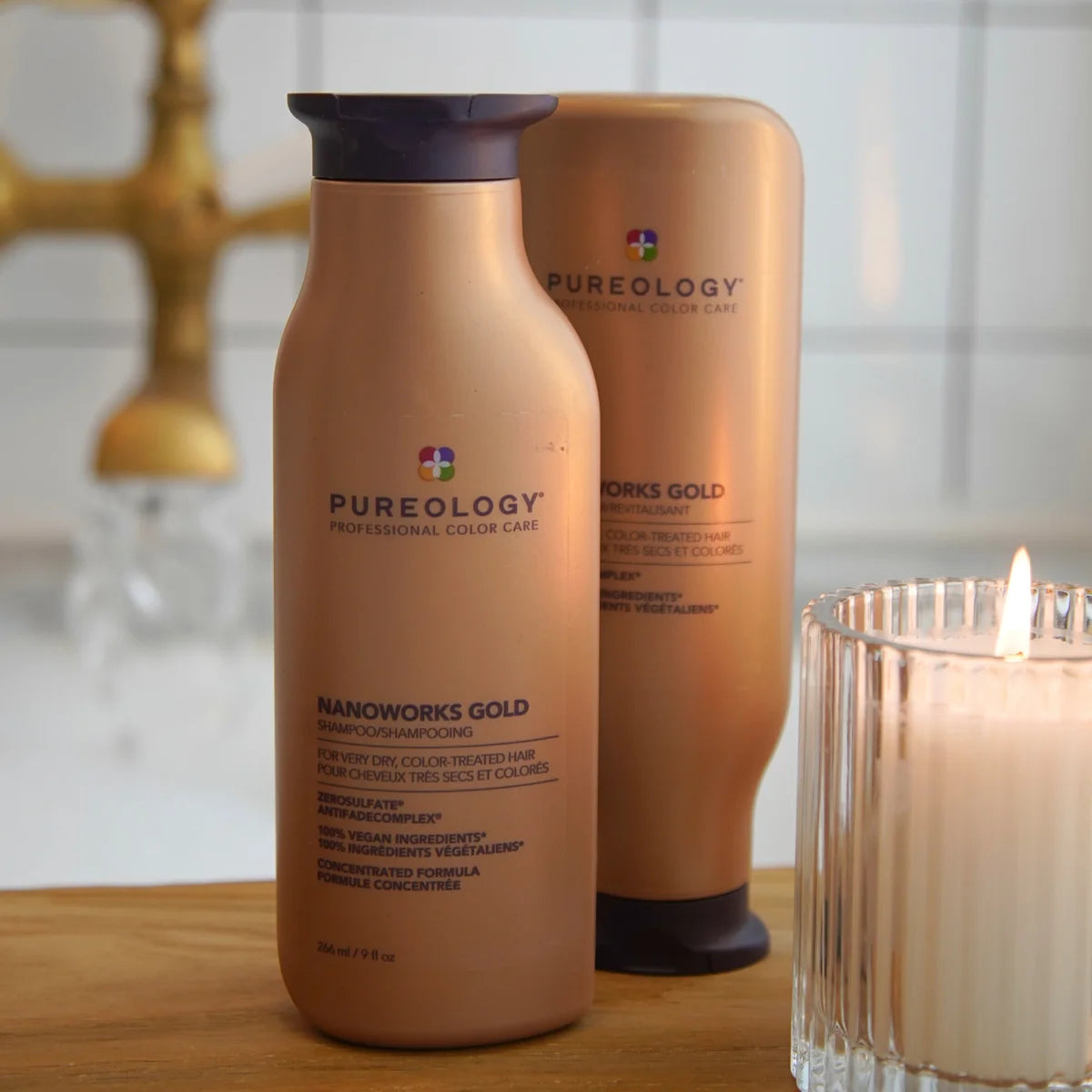 Pureology Nanoworks Gold Conditioner 266ml