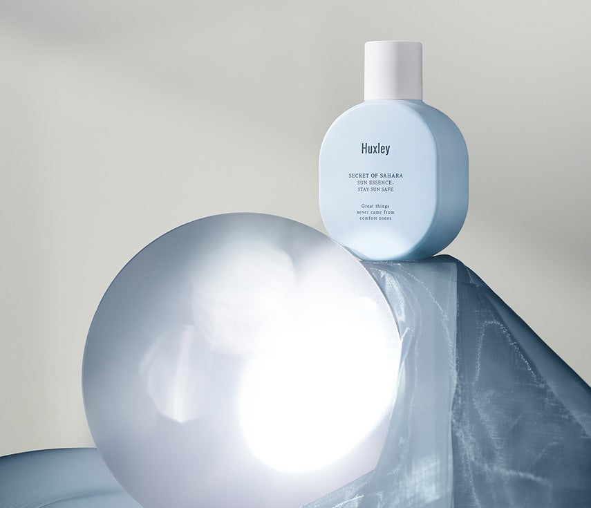 Huxley Sun Essence on top of a bright orb