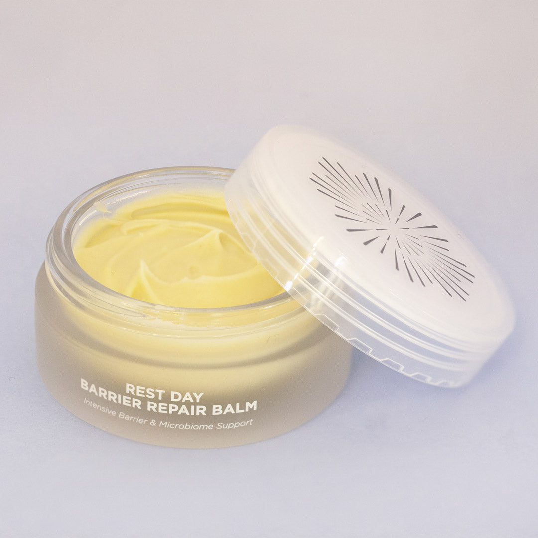OSKIA Rest Day Barrier Repair Balm tub with no lid